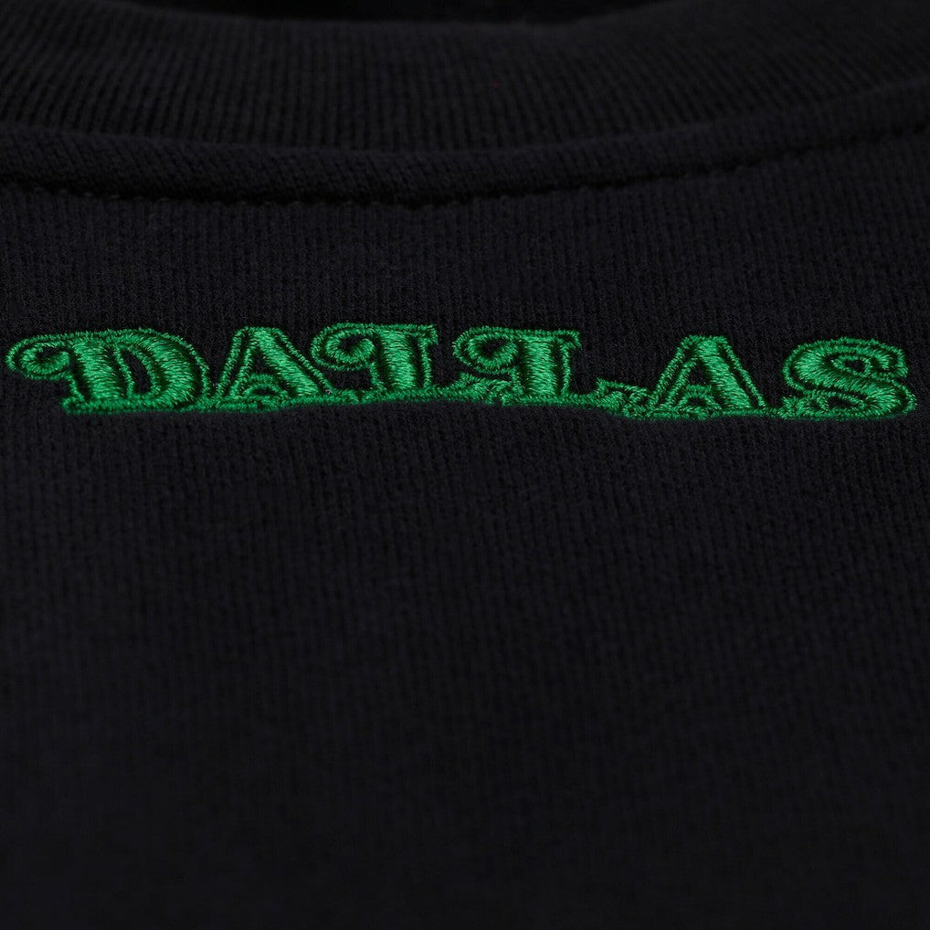Dallas Mavericks Women's Hardwood Classics Script Lightweight Sweatshirt sale - Black | Mitchell & Ness for sale