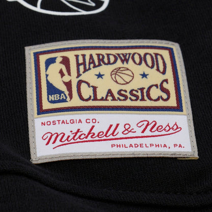 Dallas Mavericks Women's Hardwood Classics Script Lightweight Sweatshirt sale - Black | Mitchell & Ness for sale