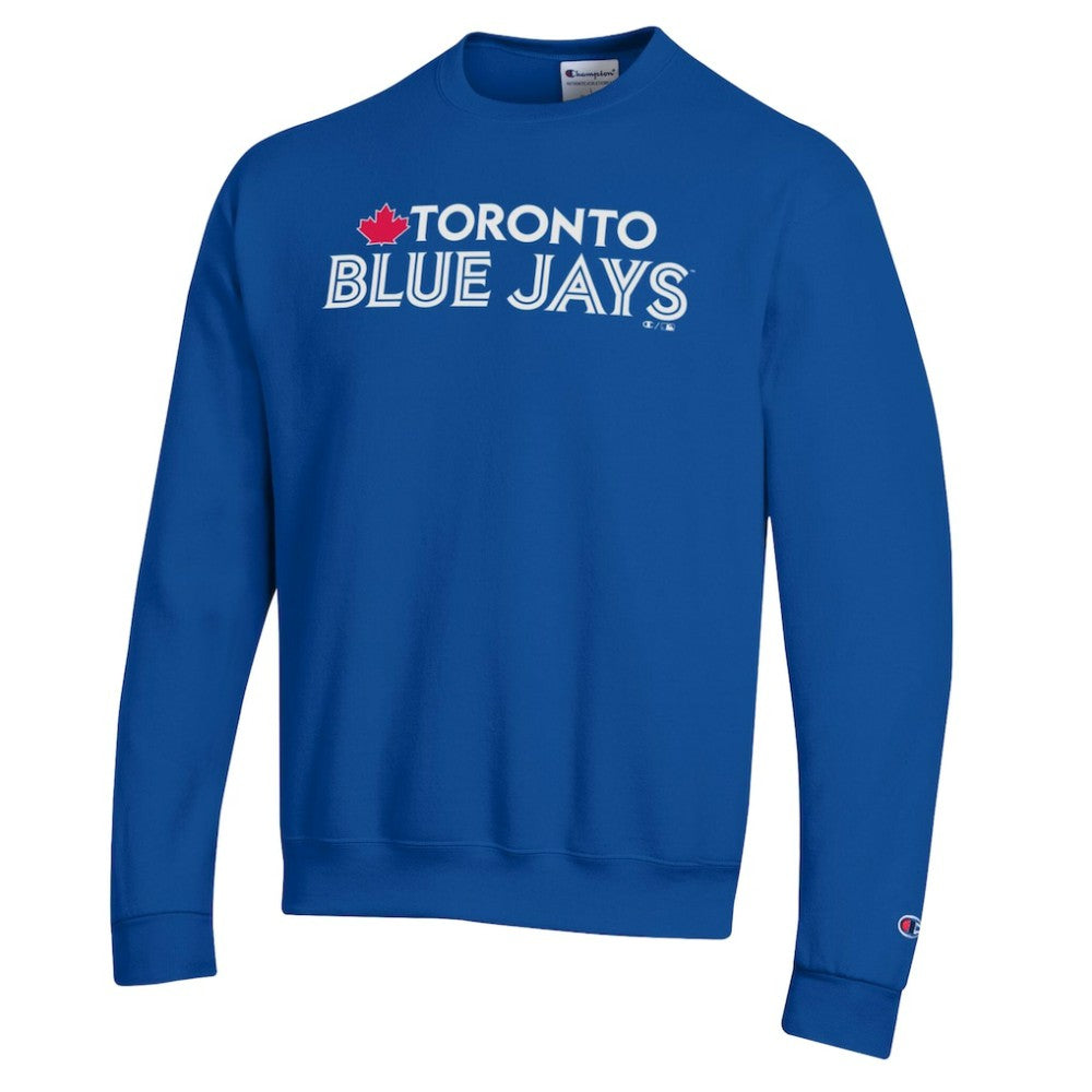 Toronto Blue Jays Champion Powerblend Wordmark Sweatshirt - Royal