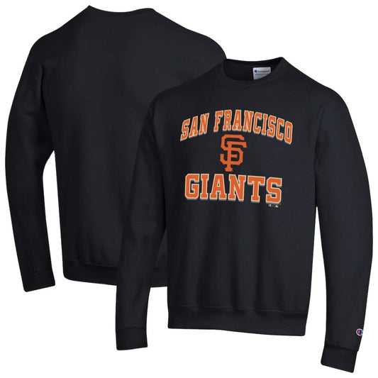 San Francisco Giants Champion Heart & Soul Powerblend Sweatshirt - Black