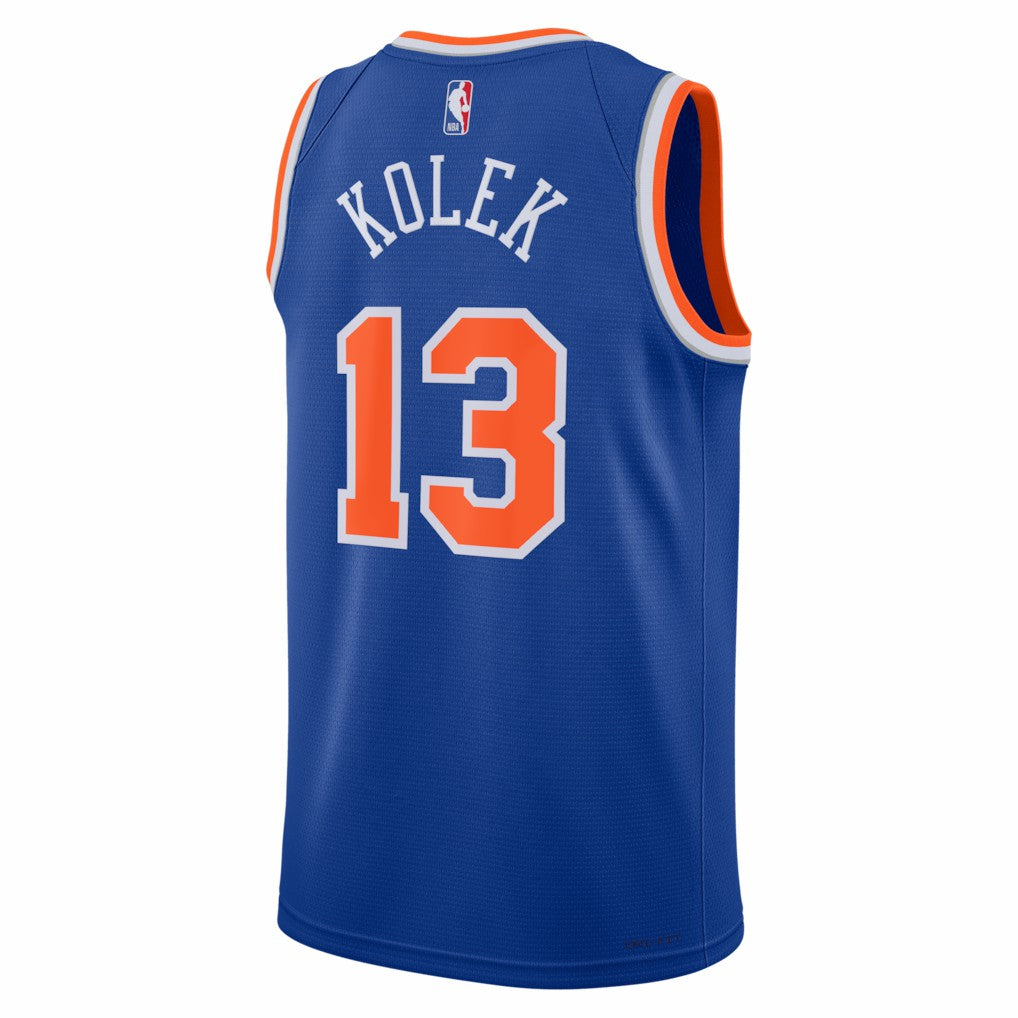 Tyler Kolek New York Knicks Unisex Swingman Jersey - Icon Edition - Blue | Nike discount