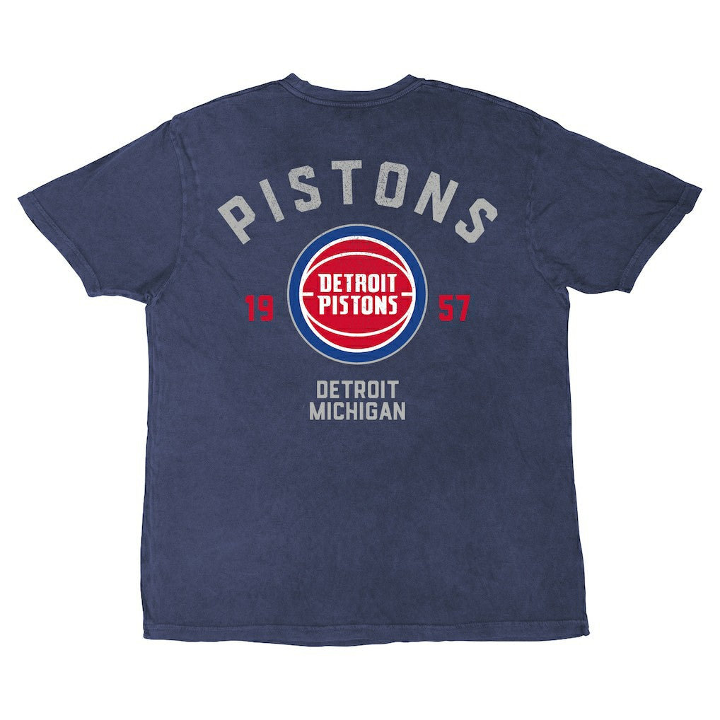 Detroit Pistons Stadium Essentials Unisex Get Back Vintage T-Shirt sale - Blue shop
