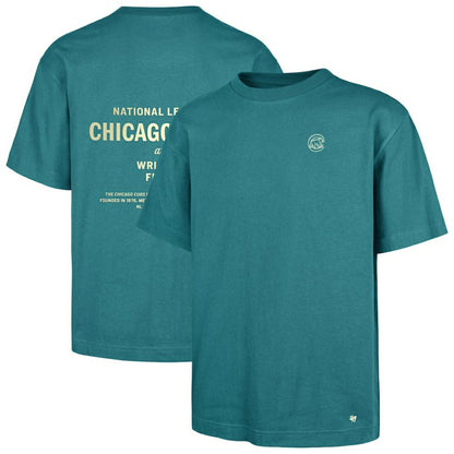 Chicago Cubs Leon Foundation T-Shirt - Hunter Green | 47 brand