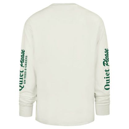 Los Angeles Dodgers Quiet Please Foundation Long Sleeve T-Shirt - Cream | 47 brand