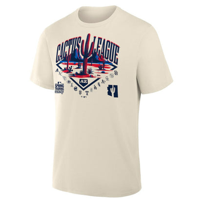 2026 Spring Training Cactus League T-Shirt - Cream