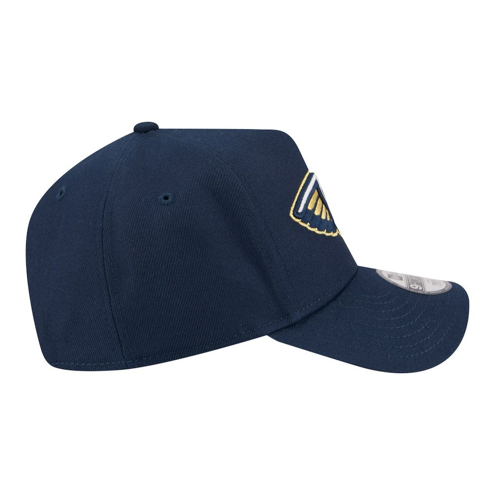 New Orleans Pelicans Youth 9FORTY A-Frame Adjustable Hat - Navy | New Era shop