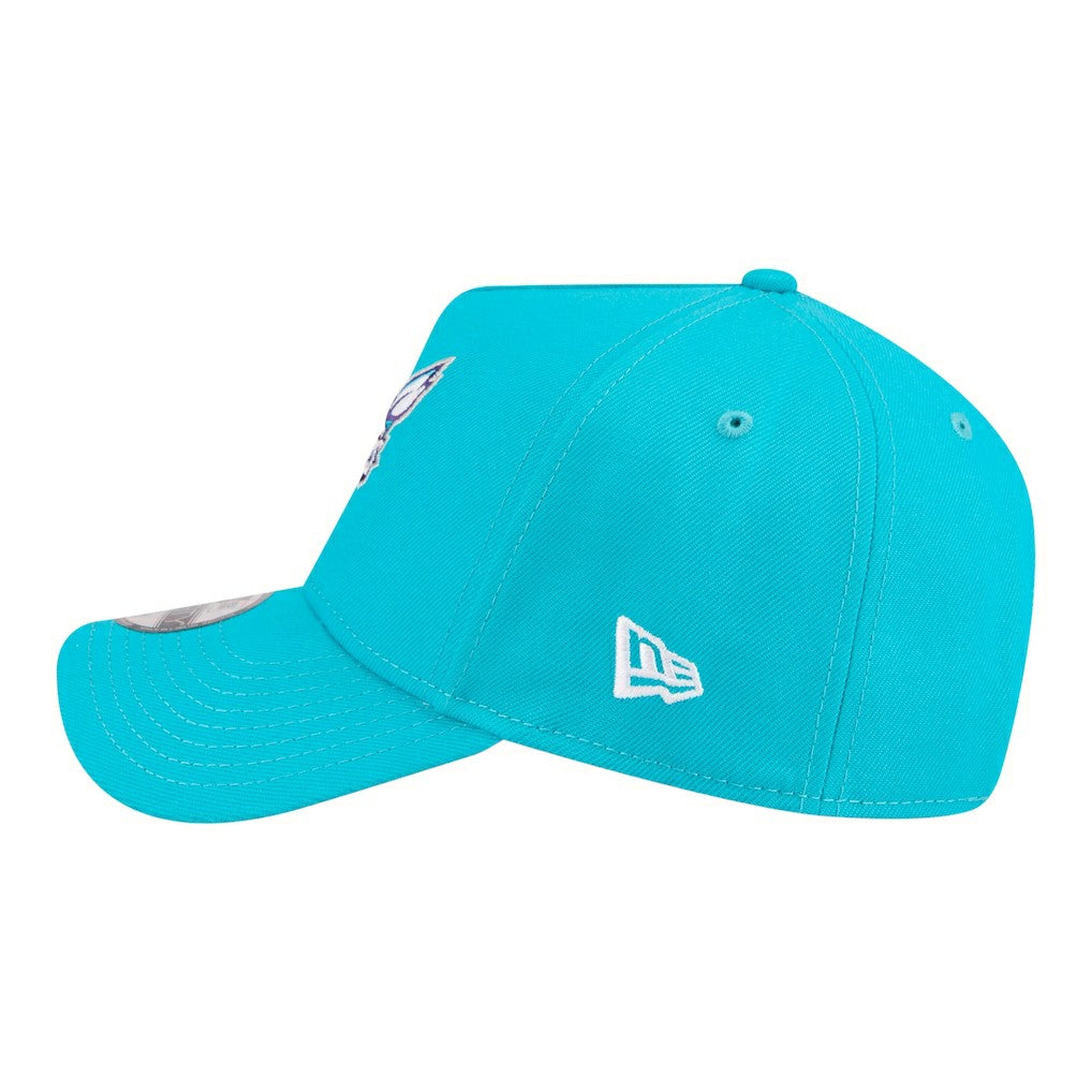 Charlotte Hornets Youth 9FORTY A-Frame Adjustable Hat - Teal | New Era discount