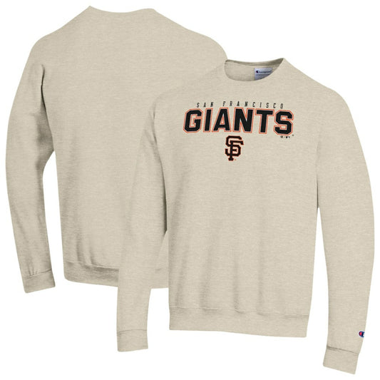 San Francisco Giants Champion Eco Powerblend Sweatshirt - Oatmeal