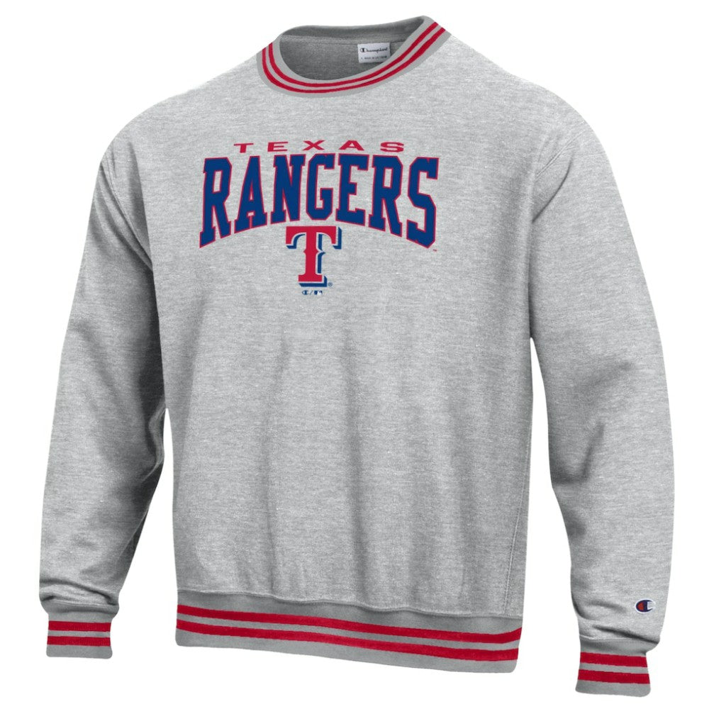 Texas Rangers Champion Reverse Weave Sweatshirt - Red