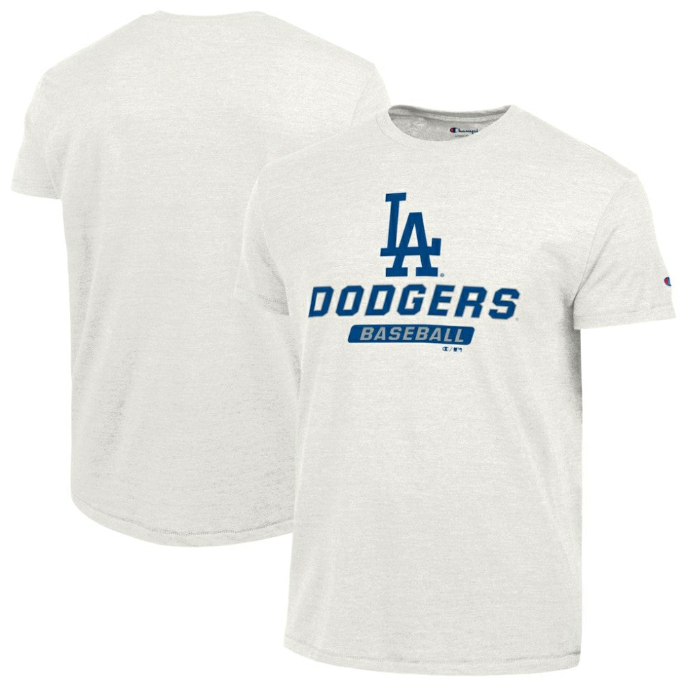 Los Angeles Dodgers Champion Ultimate Tri-blend T-Shirt - White