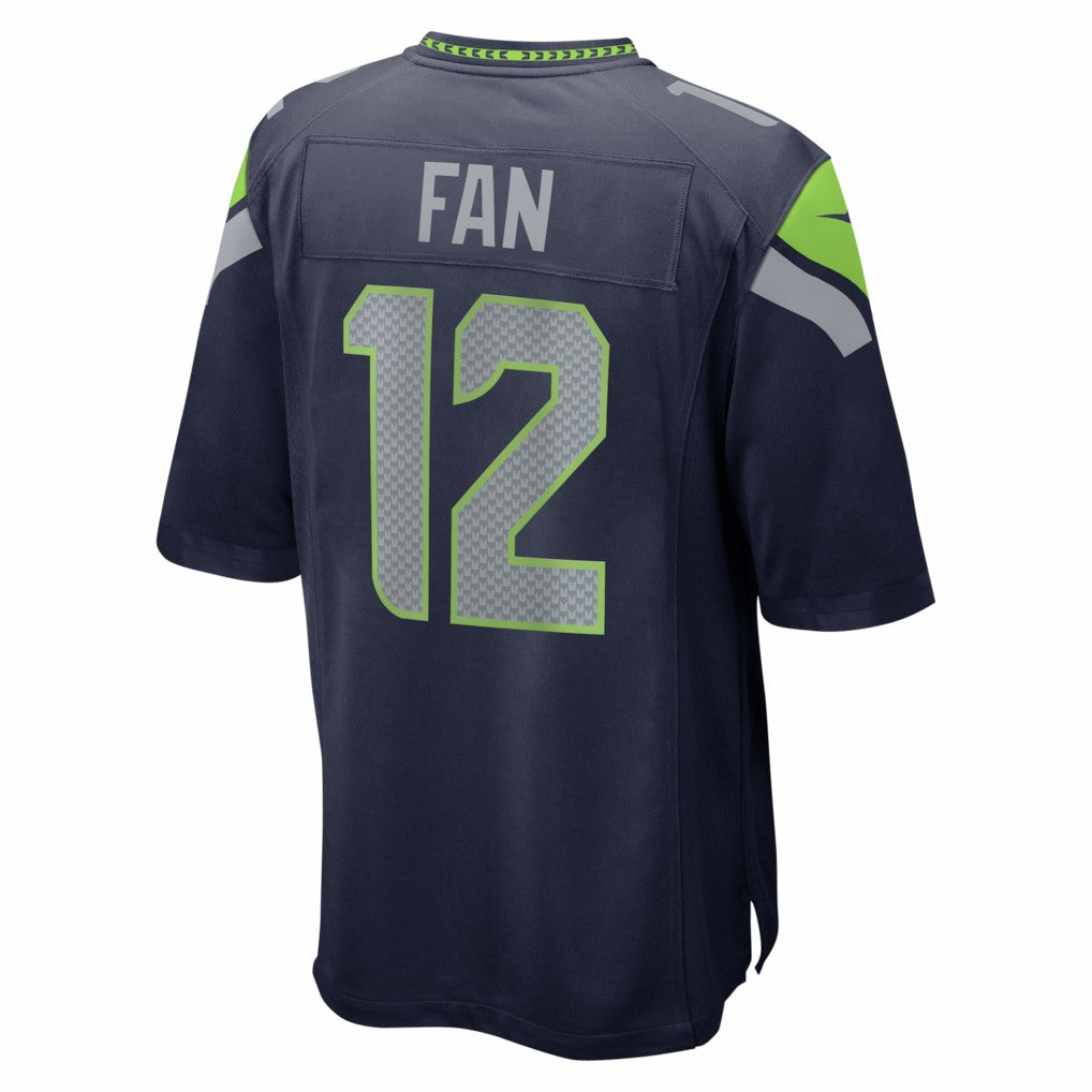 12s Seattle Seahawks Super Bowl LX Patch Game Jersey - College Navy | Nike cheap