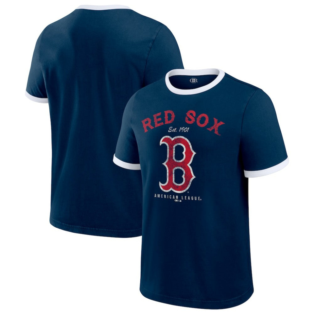 Boston Red Sox Darius Rucker Collection Washed Ringer T-Shirt - Navy