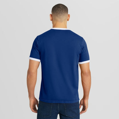 Los Angeles Dodgers Darius Rucker Collection Washed Ringer T-Shirt - Royal