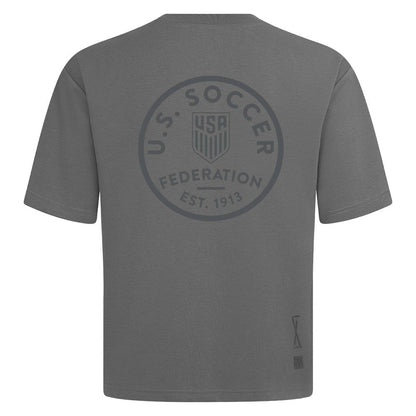 USMNT Levelwear Luxe Signature Knit Transit T-Shirt - Gray online