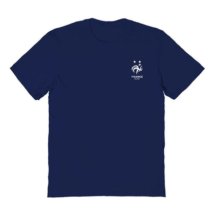 France National Team Vive La Fete Women's Impressions Artwork Fitted T-Shirt - Navy online