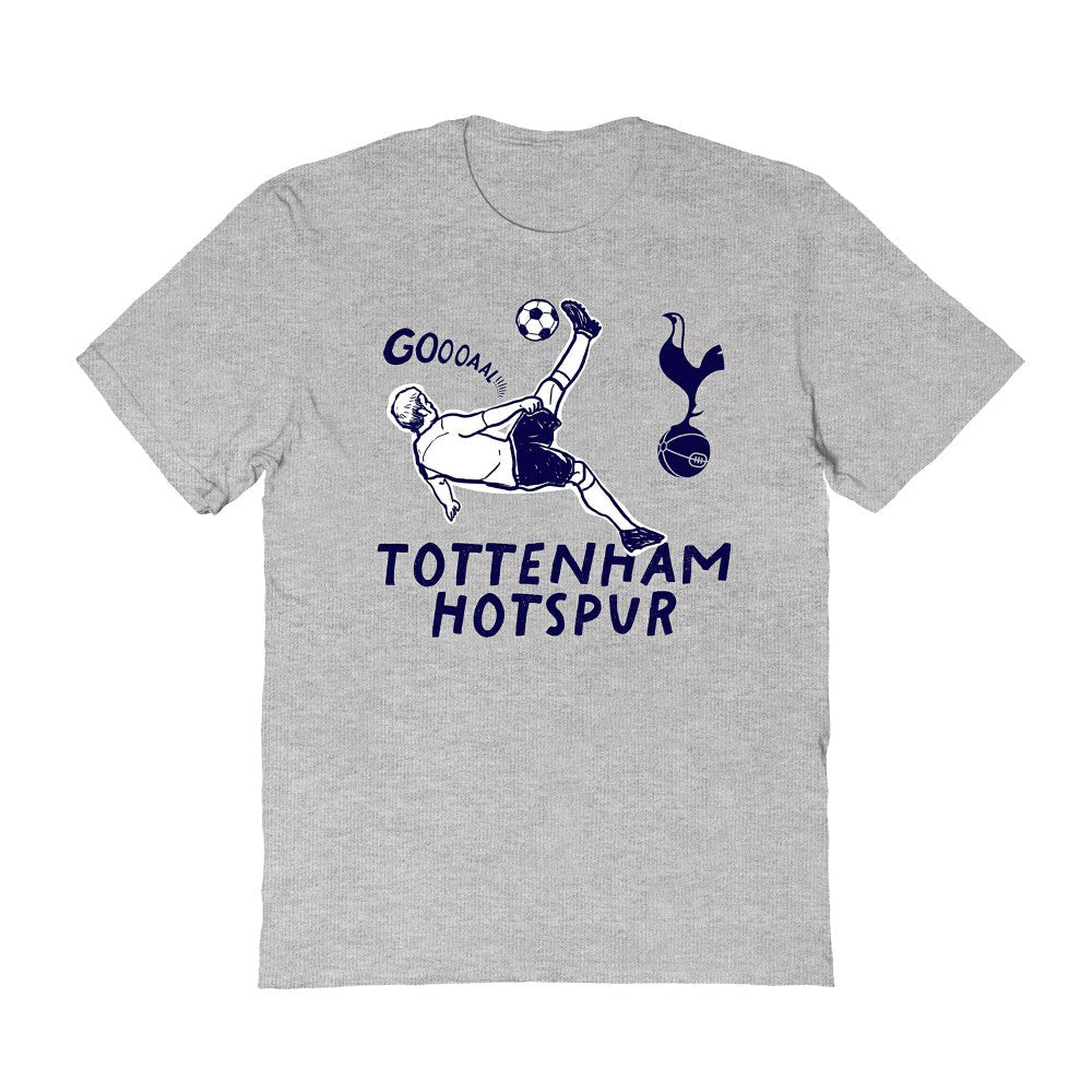 Tottenham Hotspur Vive La Fete Women's Chilena Style T-Shirt - Gray on sale