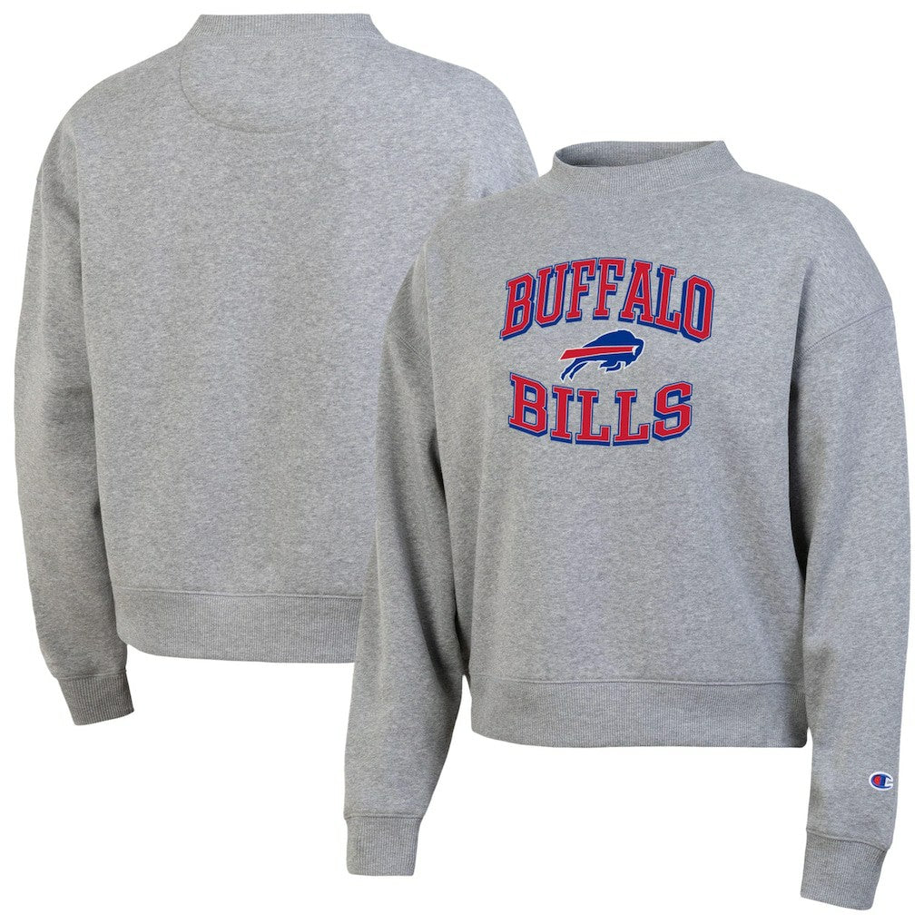 Buffalo Bills Champion Women's Triumph Tri-Blend Sweatshirt - Gray for sale