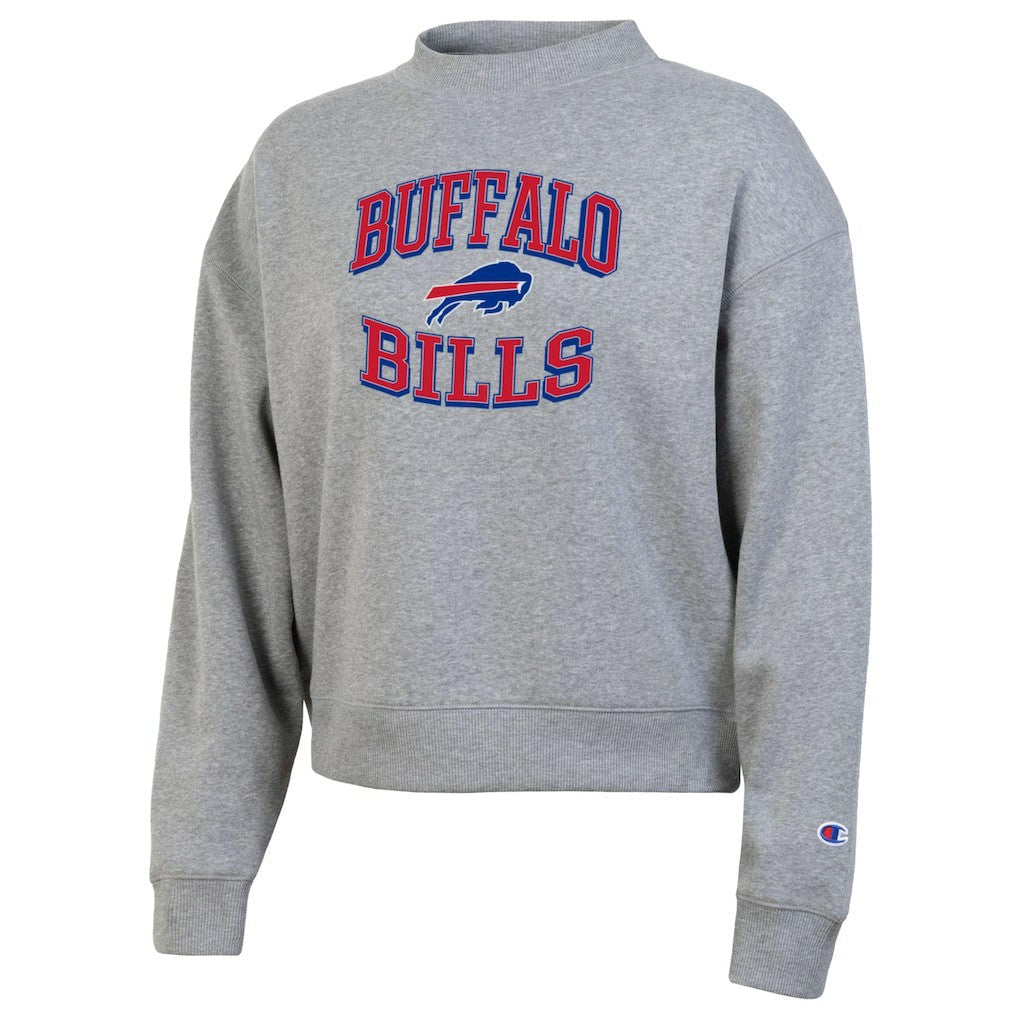 Buffalo Bills Champion Women's Triumph Tri-Blend Sweatshirt - Gray for sale