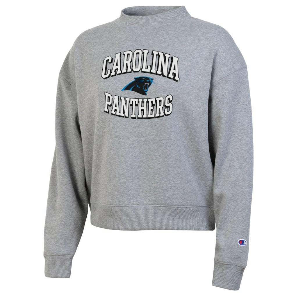 Carolina Panthers Champion Women's Triumph Tri-Blend Sweatshirt - Gray for sale