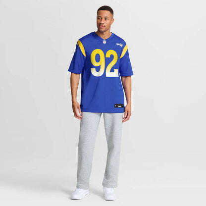 Harrison Mevis Los Angeles Rams Team Game Jersey - Royal | Nike discount