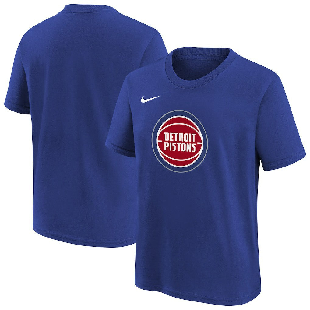 Detroit Pistons Youth Team Essential Logo T-Shirt sale - Blue | Nike sale