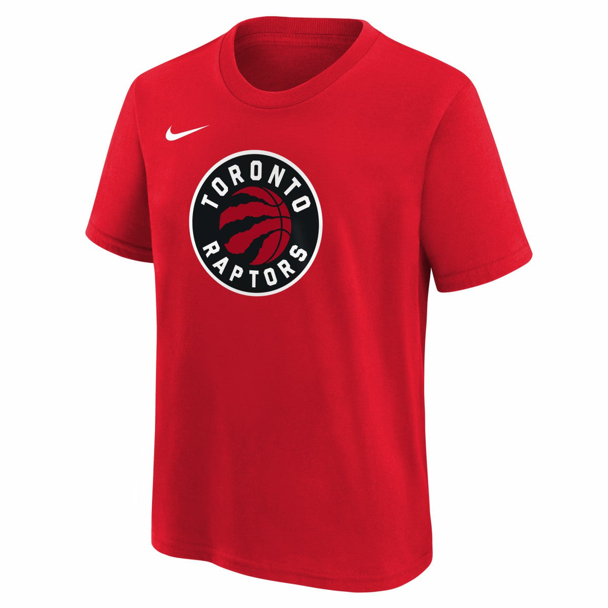 Toronto Raptors Youth Team Essential Logo T-Shirt - Red | Nike cheap