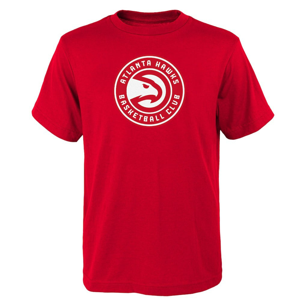 Atlanta Hawks Outerstuff Youth Primary Logo T-Shirt - Red on sale