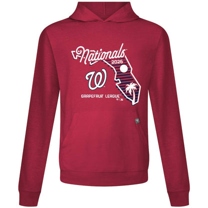 Washington Nationals Levelwear Sunrise Relay Hoodie - Red