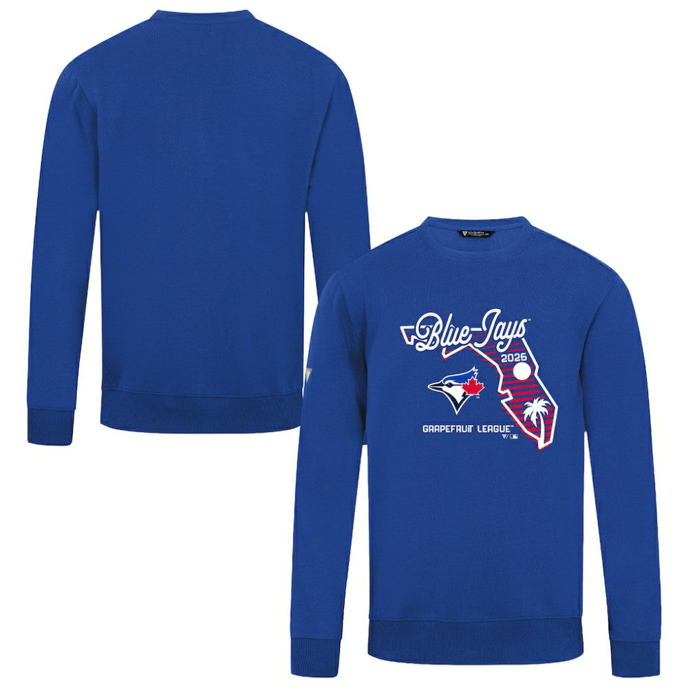 Toronto Blue Jays Levelwear Zane Sunrise Sweatshirt - Royal
