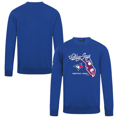 Toronto Blue Jays Levelwear Zane Sunrise Sweatshirt - Royal