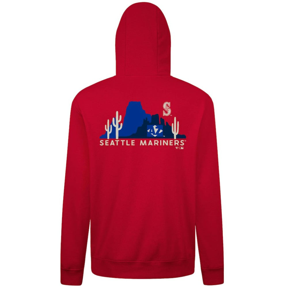 Seattle Mariners Levelwear Panoramic Podium Hoodie - Red