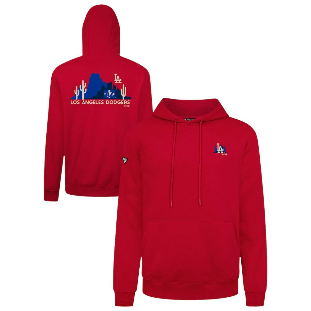 Los Angeles Dodgers Levelwear Panoramic Podium Hoodie - Red