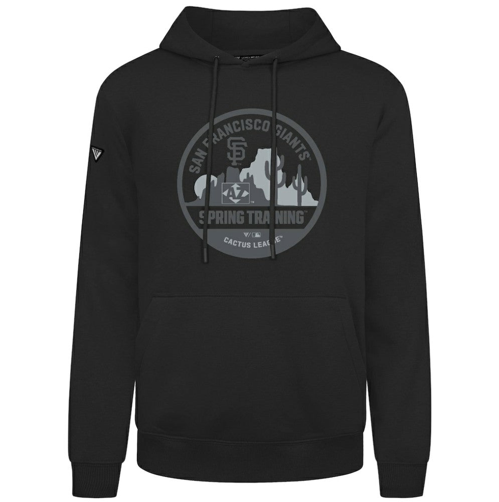 San Francisco Giants Levelwear Spring Badge Podium Hoodie - Black