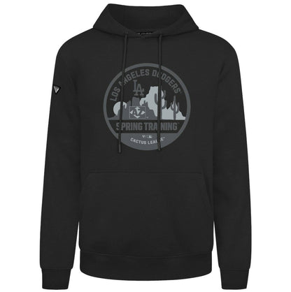 Los Angeles Dodgers Levelwear Spring Badge Podium Hoodie - Black