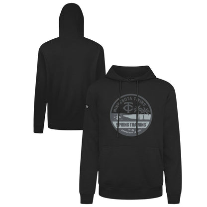 Minnesota Twins Levelwear Spring Badge Podium Hoodie - Black