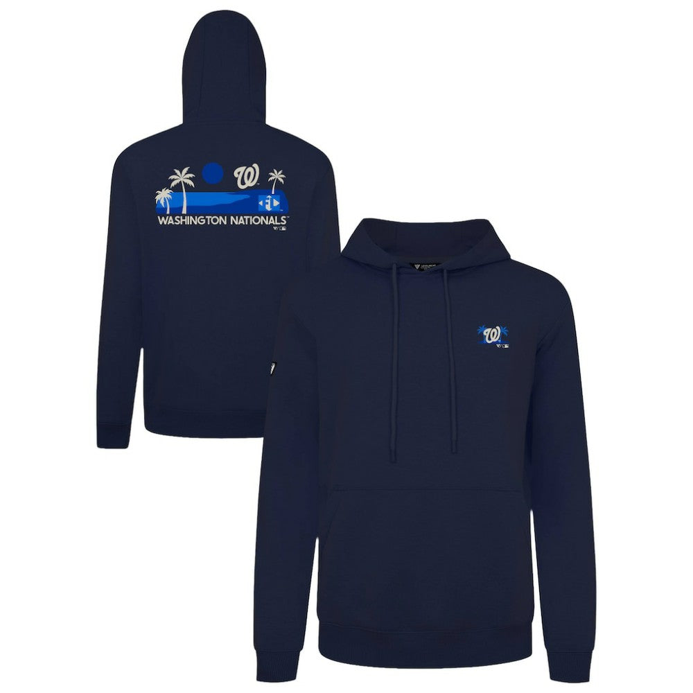 Washington Nationals Levelwear Panoramic Podium Hoodie - Navy