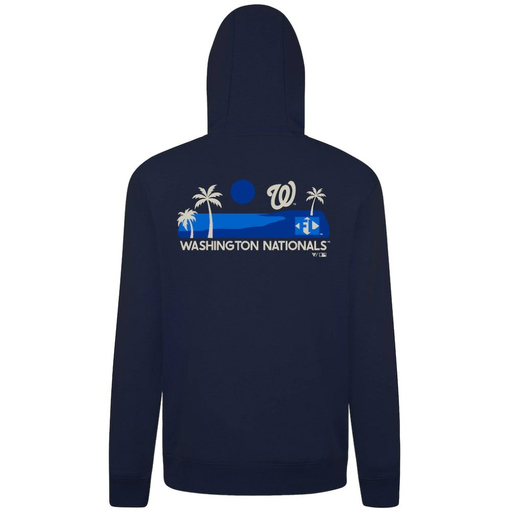 Washington Nationals Levelwear Panoramic Podium Hoodie - Navy