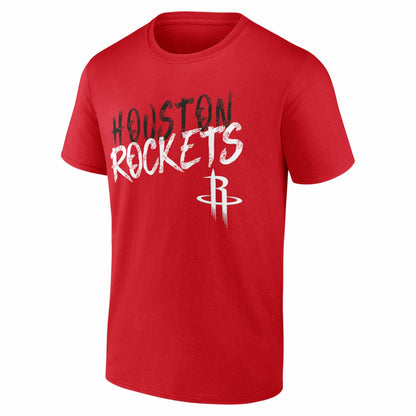 Houston Rockets Big & Tall Hustle Personalized Name & Number T-Shirt - Red on sale