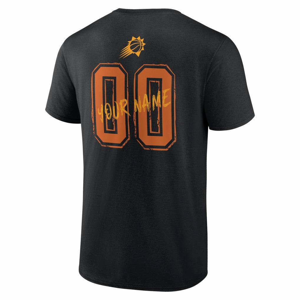 Phoenix Suns Big & Tall Hustle Personalized Name & Number T-Shirt - Black on sale