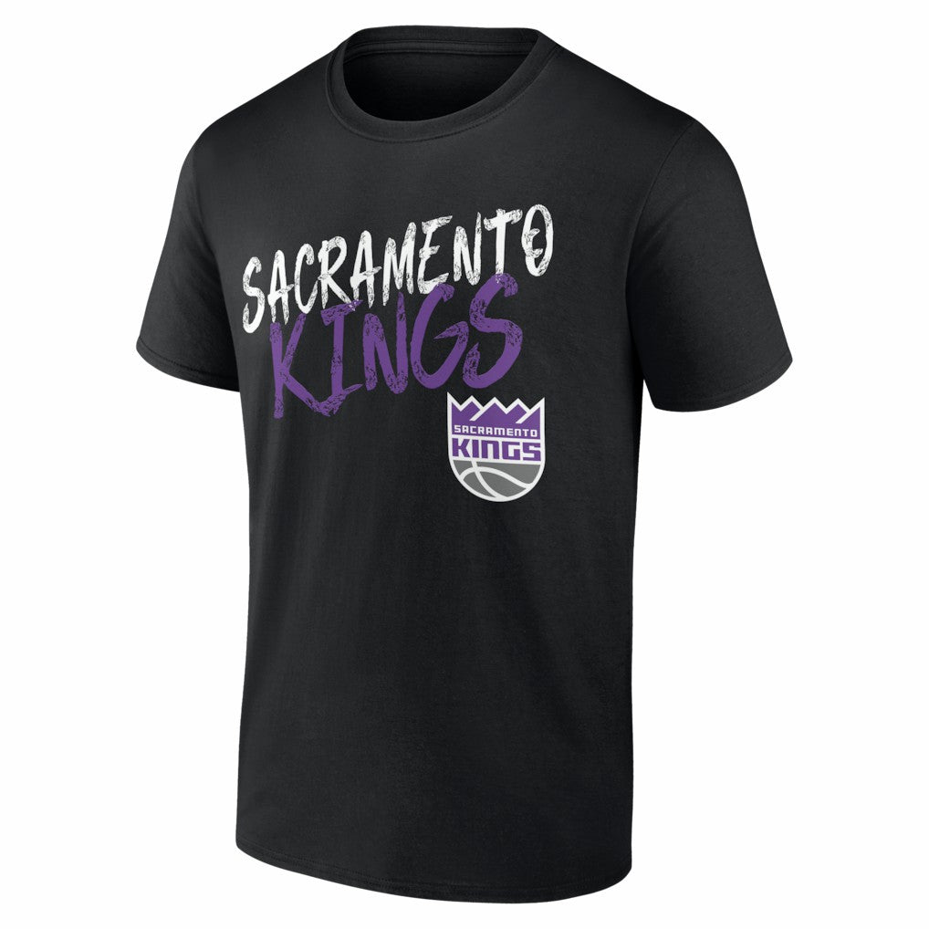 Sacramento Kings Big & Tall Hustle Personalized Name & Number T-Shirt - Black sale