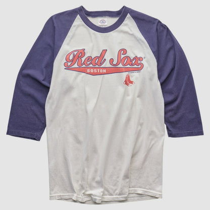 Boston Red Sox Delta 2000s T-shirt - White Vintage
