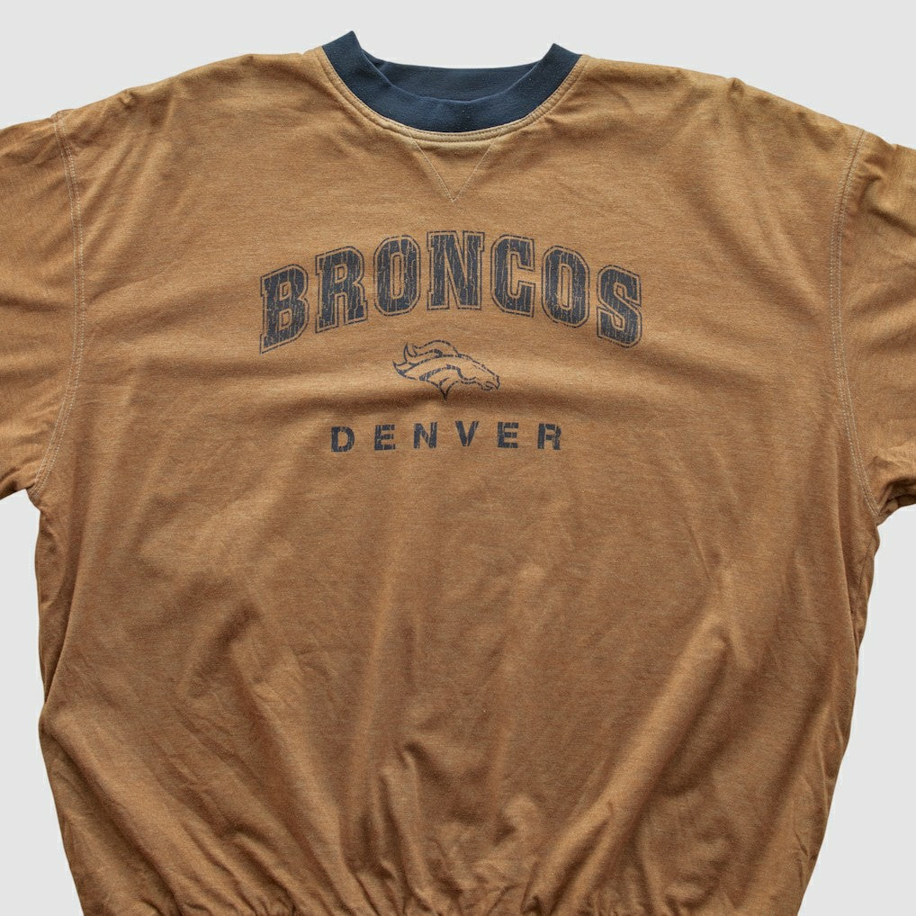 Denver Broncos 2000s Pullover Sweatshirt - Tan Vintage online