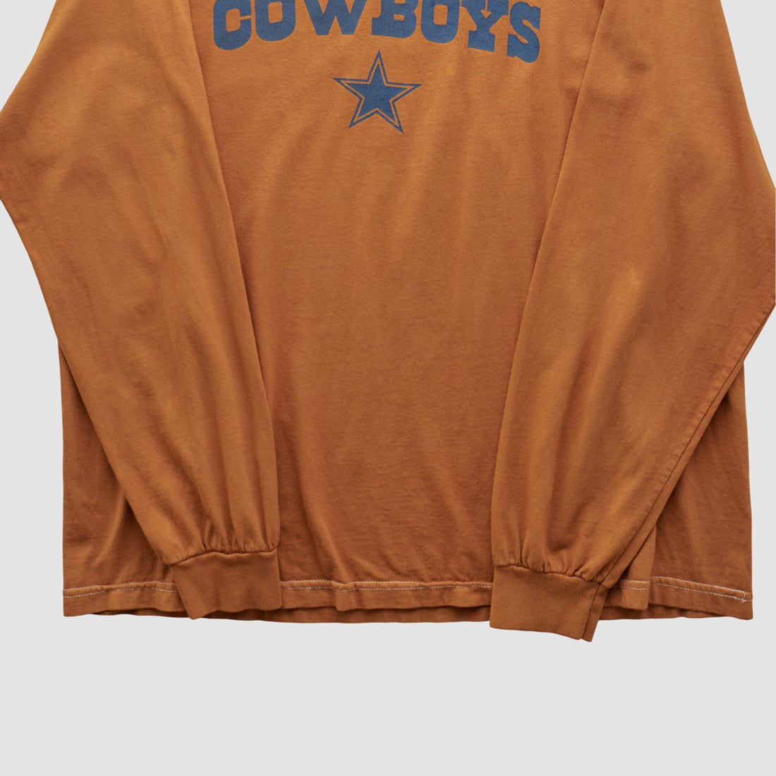 Dallas Cowboys 2000s Long Sleeve T-shirt - Orange Vintage online