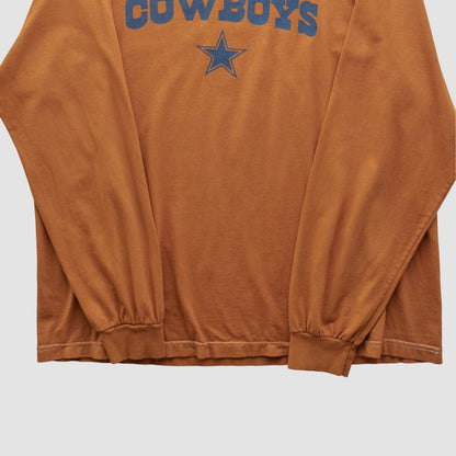 Dallas Cowboys 2000s Long Sleeve T-shirt - Orange Vintage online