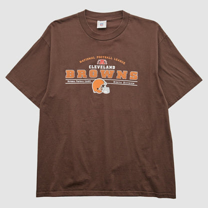 Cleveland Browns NFL 2000s T-shirt - Brown Vintage on sale