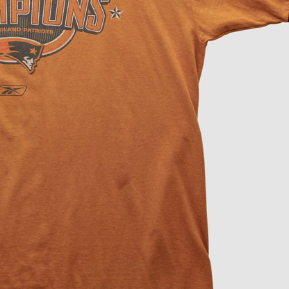 New England Patriots Reebok 2004 T-shirt - Orange Vintage outlet