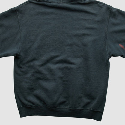 New York Yankees Genuine Merchandise 2010s Hooded Pullover Sweatshirt - Black Vintage