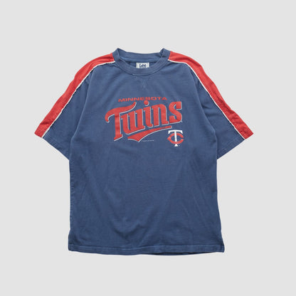Minnesota Twins Lee Apparel T-shirt - Navy Vintage