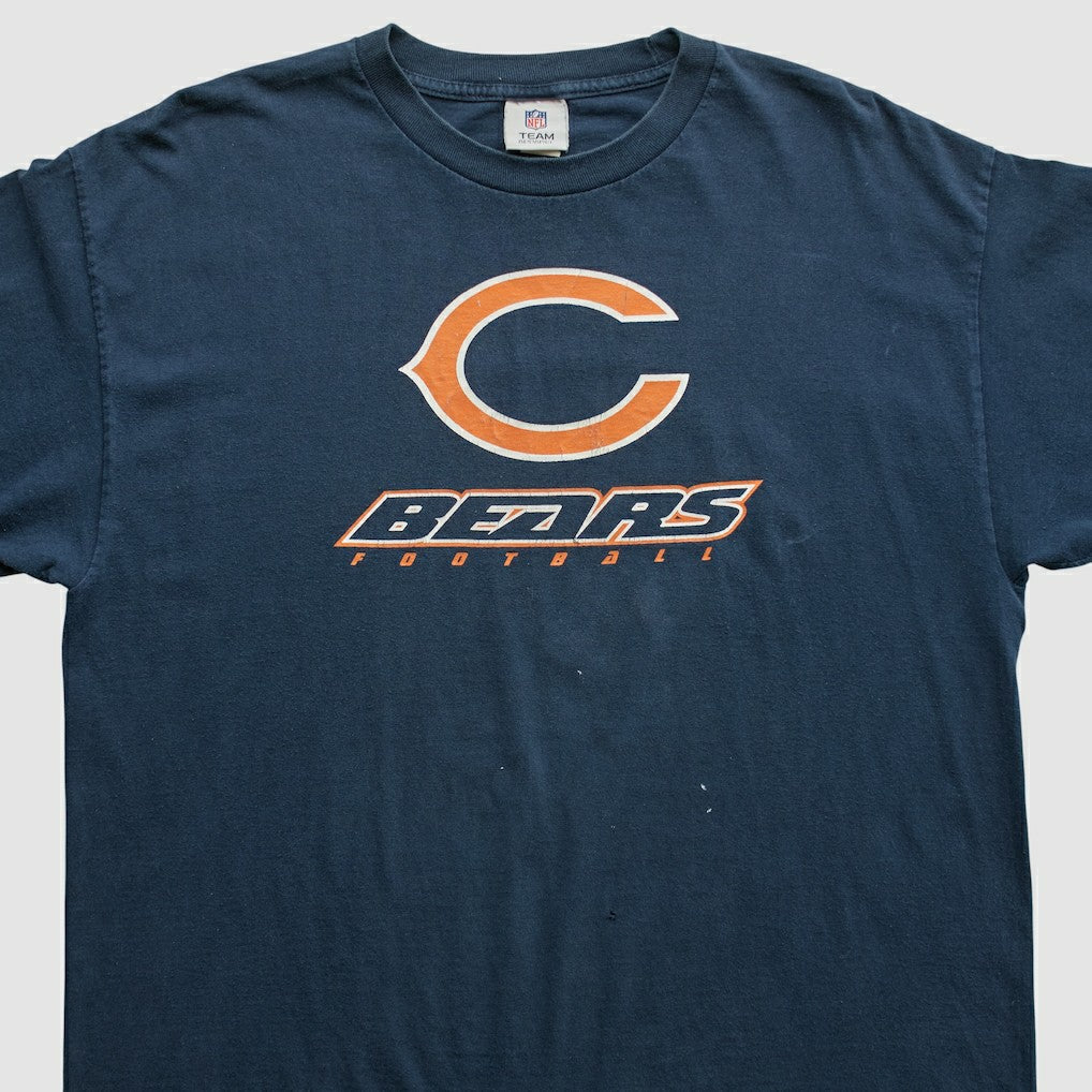 Chicago Bears NFL 2010s T-shirt - Navy Vintage on sale
