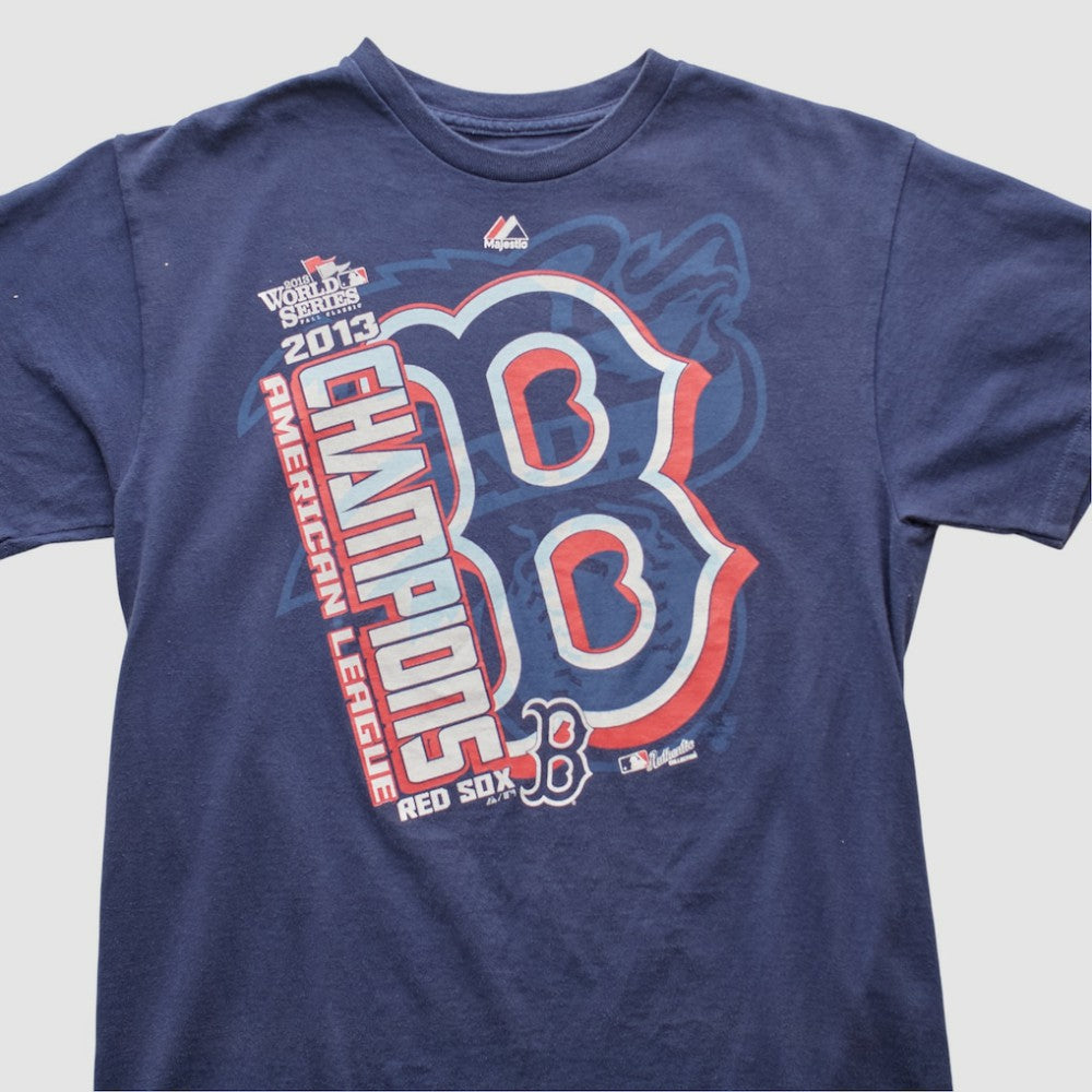 Boston Red Sox Majestic 2013 T-shirt - Navy Vintage
